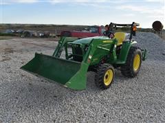 2015 John Deere 3038E MFWD Compact Utility Tractor 