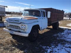 1960 Ford F600 S/A Grain Truck 