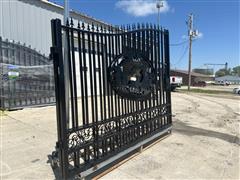 2022 Greatbear 20' Bi-Parting Wrought Iron Gate 