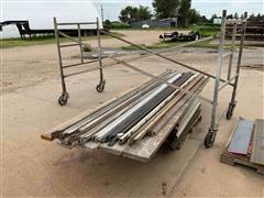 Shop Built Rolling Scaffolding 