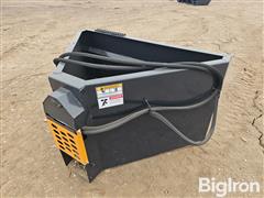 2023 Wolverine CCT-11-148V Skid Steer Concrete Bucket W/ Hydraulic Gate 