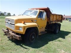 1988 Ford F800 S/A Dump Truck 