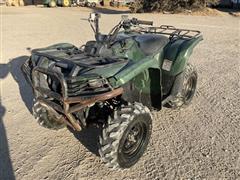 2012 Yamaha Grizzly 700 4X4 ATV 