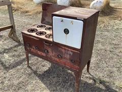 Montgomery Wards Thrift Antique Gas Stove/oven 