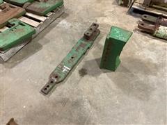 John Deere Drawbar And Front Weight Bracket 