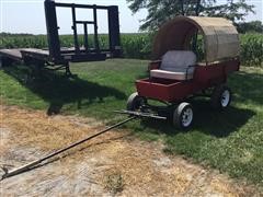 Horse Drawn Covered Wagon 