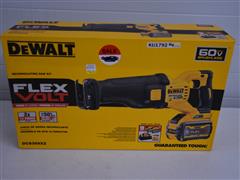 DEWALT 60V Flex Volt Reciprocating Saw Kit 