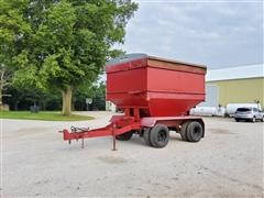 1981 Double B 350 Bu Grain Pup Trailer 