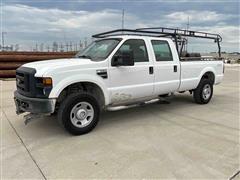 2009 Ford F350 XL Super Duty 4x4 Crew Cab Pickup 