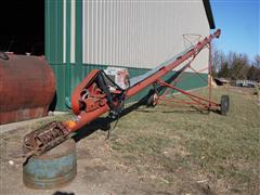Feterl 6" X 52' Auger W/7.5 HP Single-Phase Motor 
