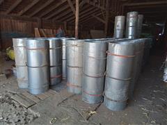 Aeration Tubes For Flat Storage Or Grain Bins 