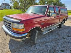 1995 Ford F150 XLT 4x4 Extended Cab Pickup 