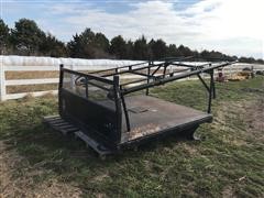 Utility Truck Flatbed W/Rack 