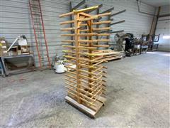 Shop Built Drying Rack 