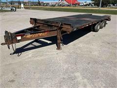 2014 Hillsboro S725 T/A Dually Flatbed Trailer 