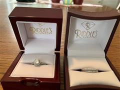 Noventa Collection Wedding Rings Set 