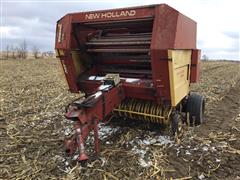 1988 New Holland 855 Round Baler 