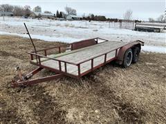 1980 T/A Flatbed Trailer 