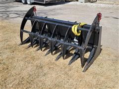 2022 Mid-State Brush Grapple Skid Steer Attachment 