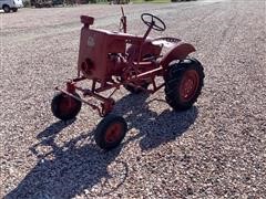 1962 Red E Power Cultivator 2WD Garden Tractor 