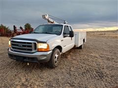 2000 Ford F350 Ex Cab Service Truck 