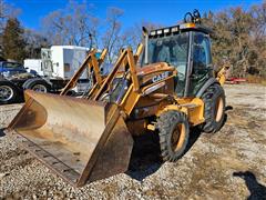 2008 Case 580 Super M+ Series 3 4x4 Loader Backhoe W/Extendahoe 