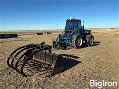 Ford Versatile 9030 Bi-Directional 4WD Tractor W/Loader & Windrowing Head 