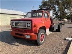 1979 Chevrolet C70 S/A Flatbed Boom Truck 