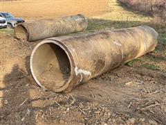 36" X ±20' Concrete Culvert Tubes 