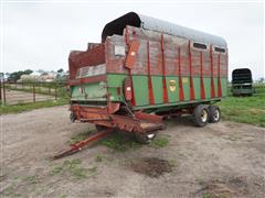Balzer 18' Front Unload Forage Wagon 