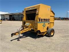 2003 Vermeer 605XL Acu Bale Round Baler 