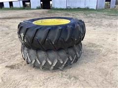 Firestone Traction Field Road F15 20.8-38 Tires w/ Rims 