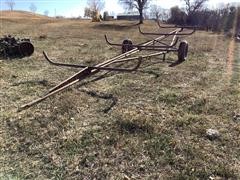 Homemade Irrigation Pipe Trailer 