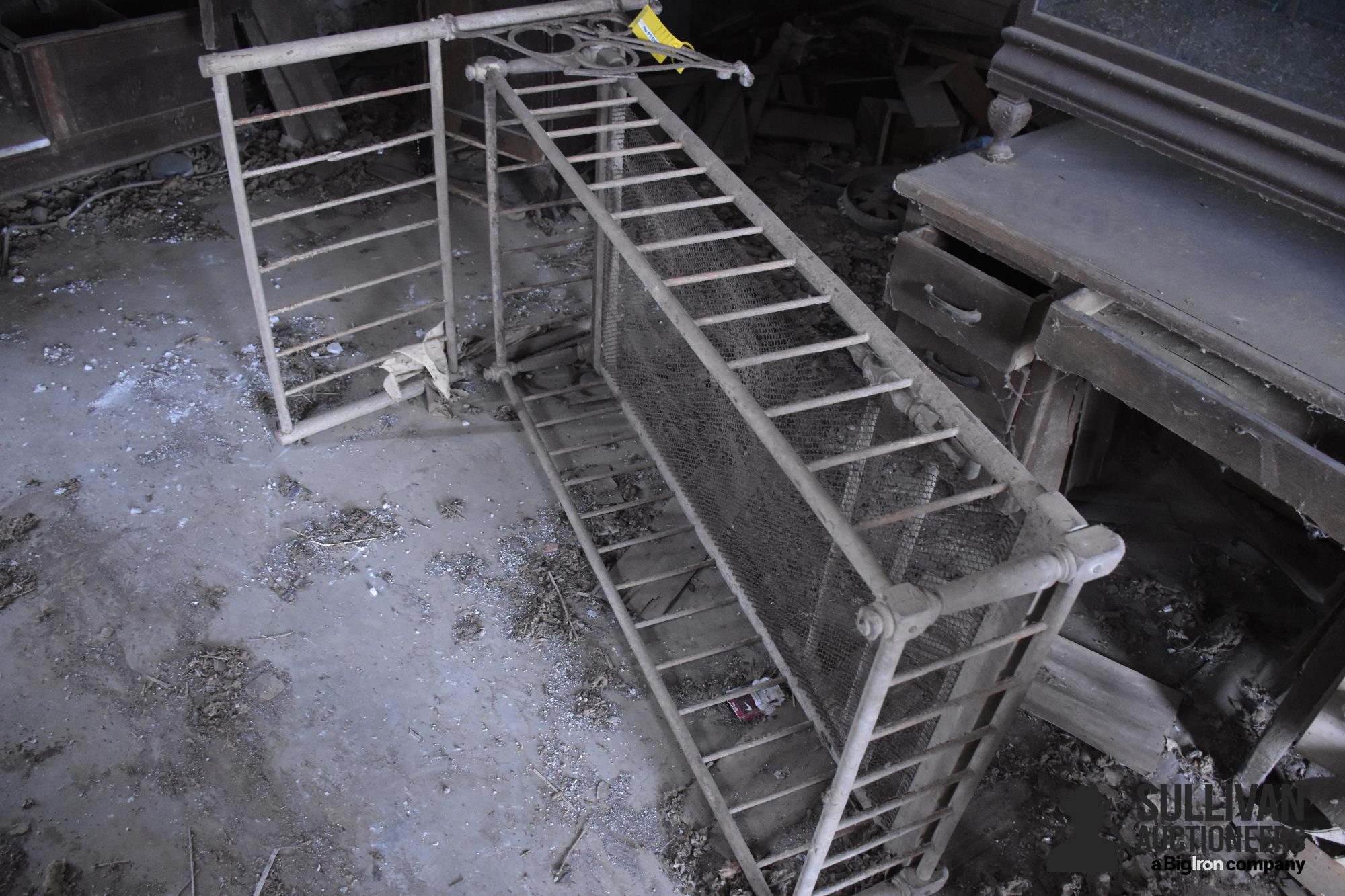 Antique Iron Bed 