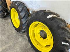 AgriTrac II 11.2-24 Tractor Tires/ Rims 