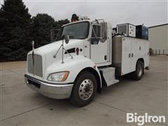 2009 Kenworth T300 S/A Service Truck 