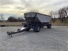 Homemade Grain Pup Trailer 