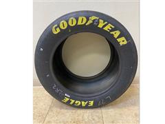 NASCAR Goodyear Prime Time Scuff 18" Tire - Yellow Lettering 