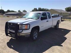 2012 GMC Sierra 2500 HD 4x4 Extended Cab Pickup 