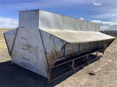 Covered Cattle Commodity Feeder 
