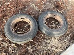 Farmall H/M 5.50-16 Tires & Rims 