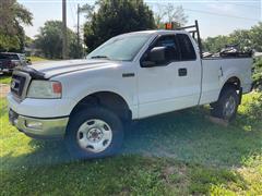 2004 Ford F150 XL 4x4 Extended Cab Pickup 