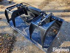 2024 Jct Grapple Bucket Skid Steer Attachment 