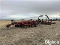 Case IH Ecolo-Tiger 530B Disk Ripper W/DMI Basket & V Packer 