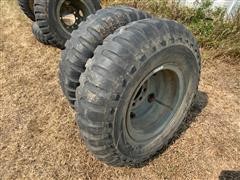 11.00-20 Military Tread Tires/ Rims 