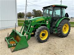 2011 John Deere 5093E MFWD Tractor W/Loader 