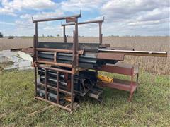 Steel Channel Iron W/Storage Cubes & Steel Shelf 