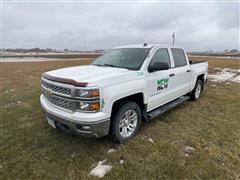 2014 Chevrolet Silverado 1500 LT 4x4 Crew Cab Pickup 