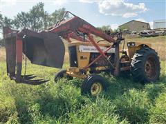 Minneapolis-Moline M670 2WD Tractor W/Loader 