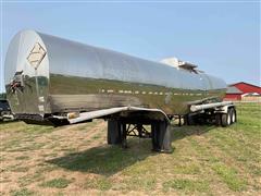 1980 Brenner MC-307 6900-Gallon T/A Bulk Tank Trailer 